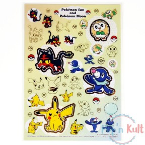 Stickers Sheet Pokémon Sun...