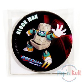 Badge Rockman 11 Block Man...