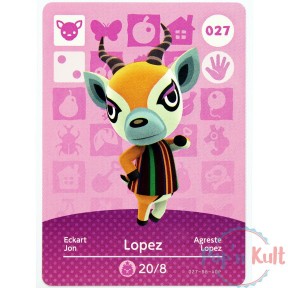 Carte Amiibo Animal...