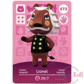 Carte Amiibo Animal...