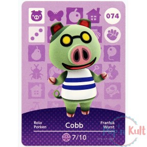 Carte Amiibo Animal...