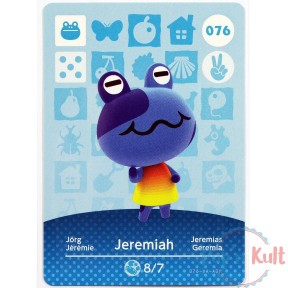 Carte Amiibo Animal...