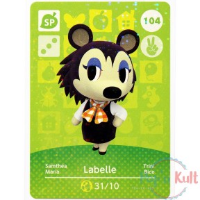 Carte Amiibo Animal...