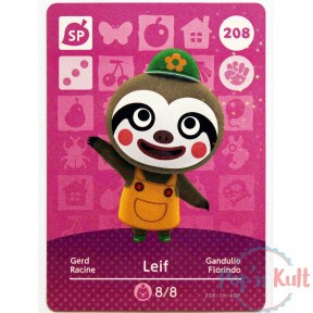 Carte Amiibo Animal...