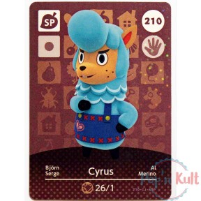 Carte Amiibo Animal...