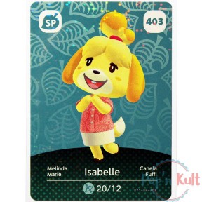 Carte Amiibo Animal...