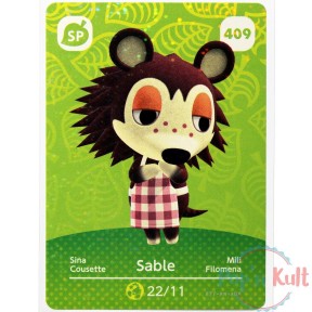 Carte Amiibo Animal...