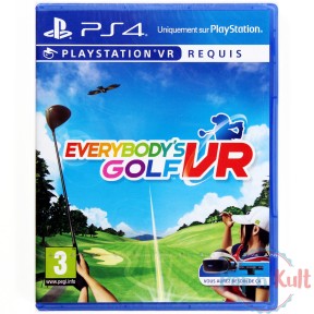 Jeu Everybody's Golf VR...