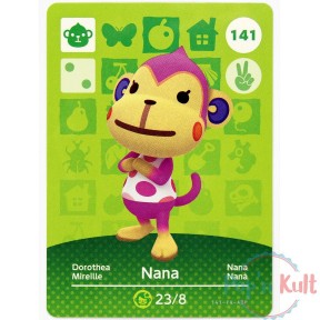 Carte Amiibo Animal...