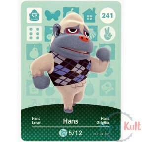 Carte Amiibo Animal...